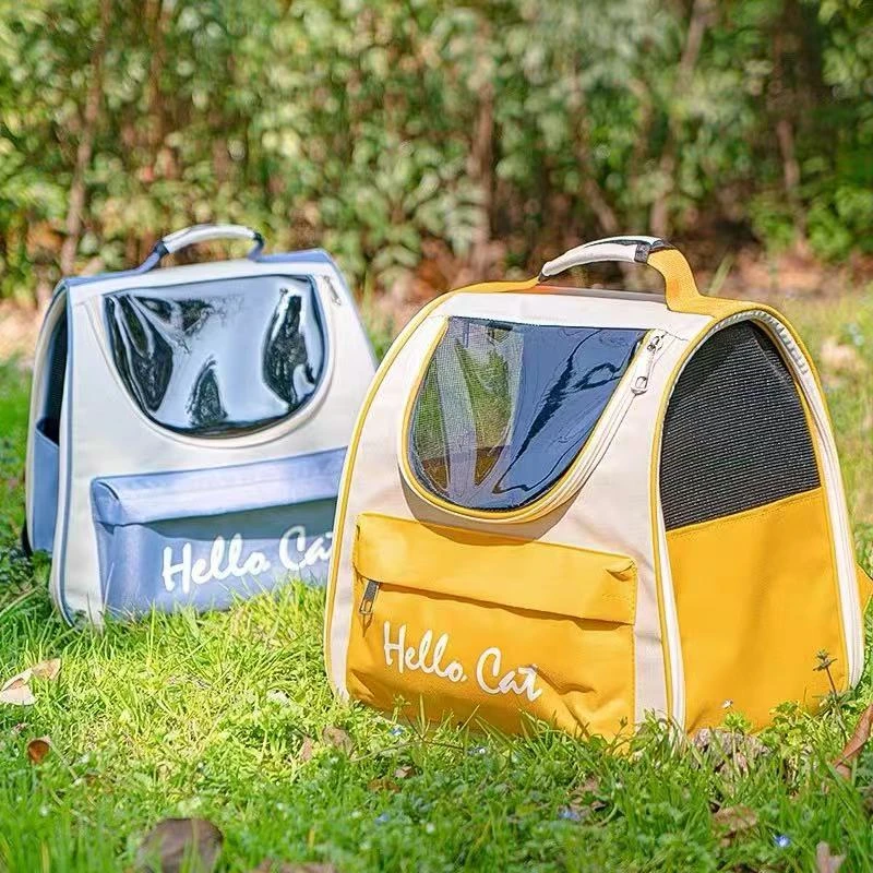 宠物外出大容量双肩包透明猫包四季手提狗狗透气猫包20斤猫12斤狗