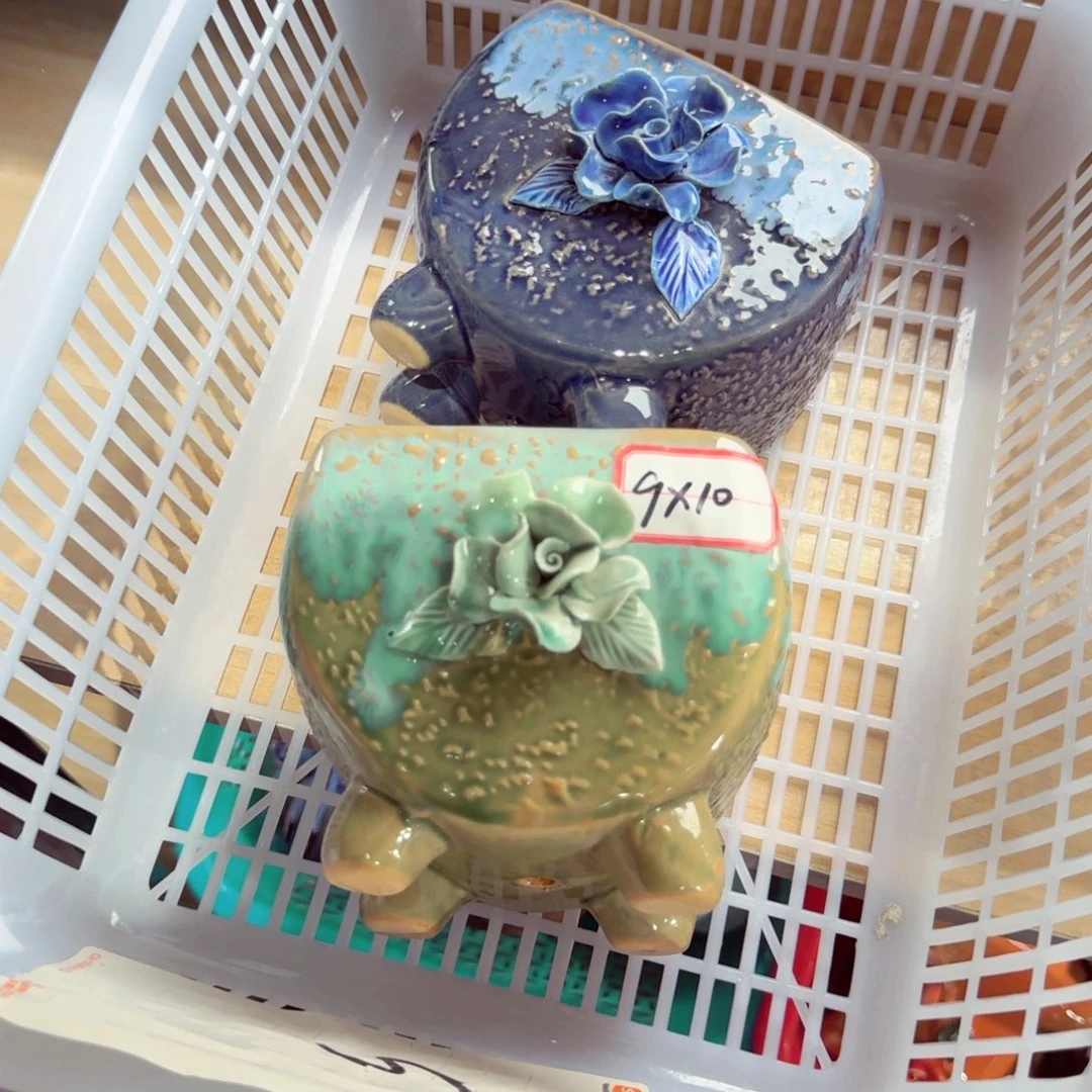 紫砂花盆粗陶粗陶