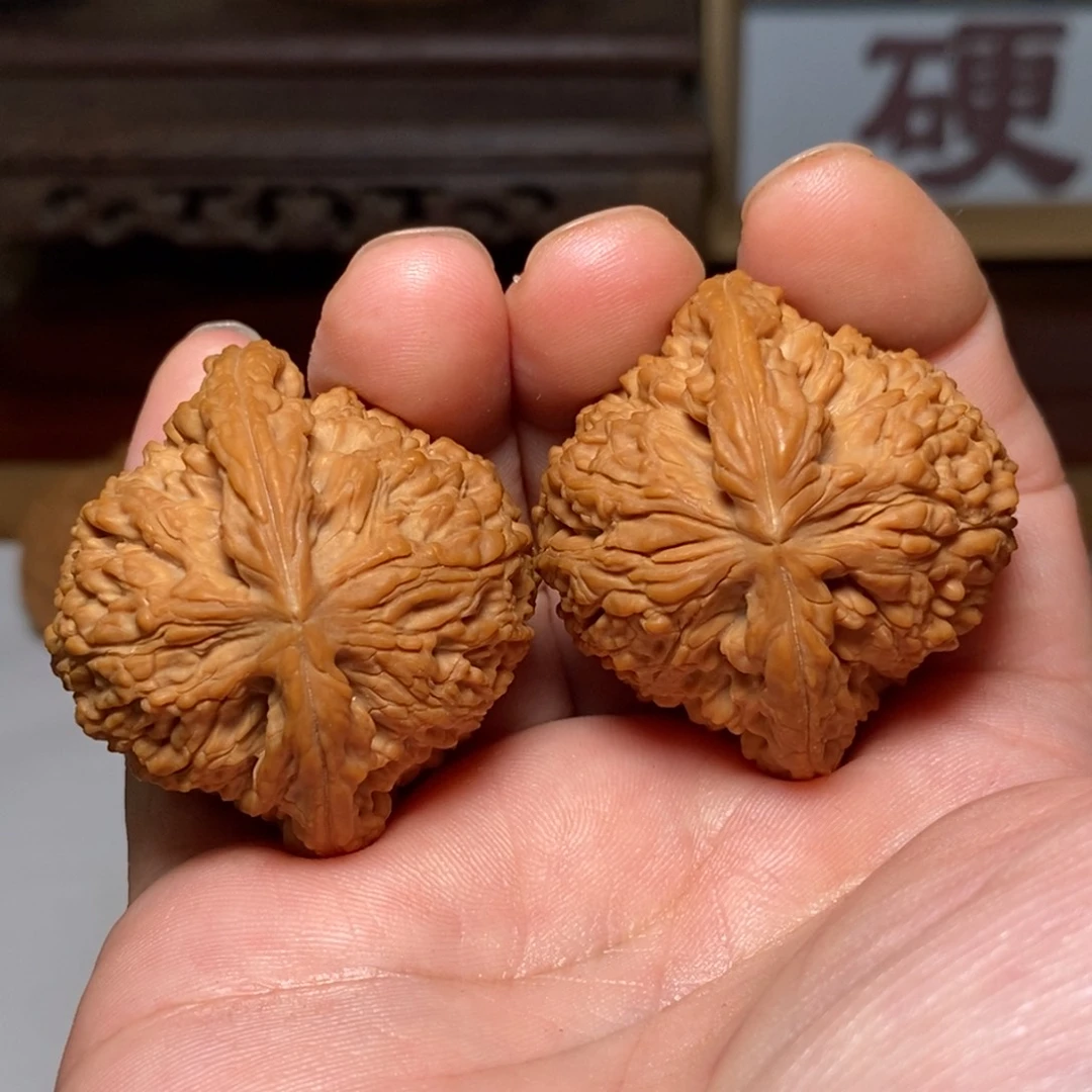 这****文玩核桃南将石拉丝窝头43