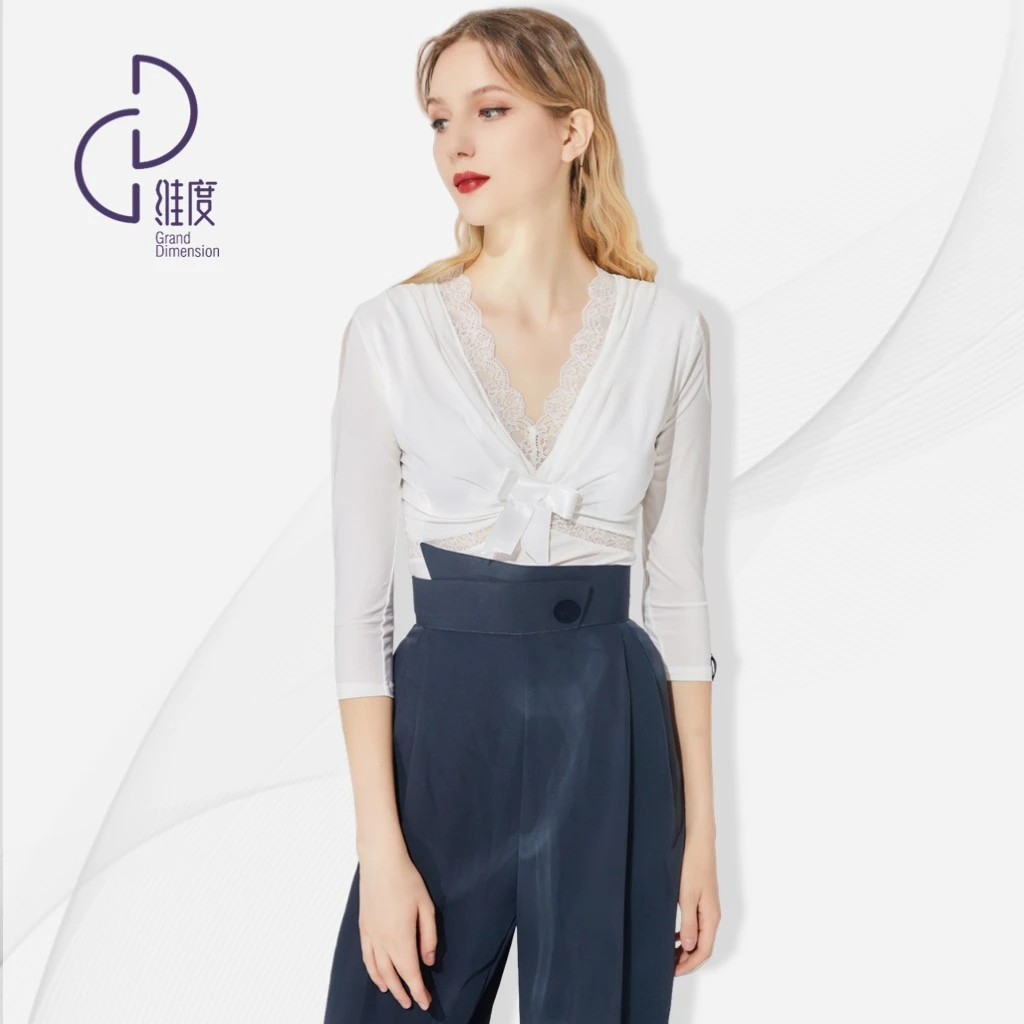 【维度舞服】Y18 女士上衣摩登舞拉丁舞广场舞练习赛服溯源好物