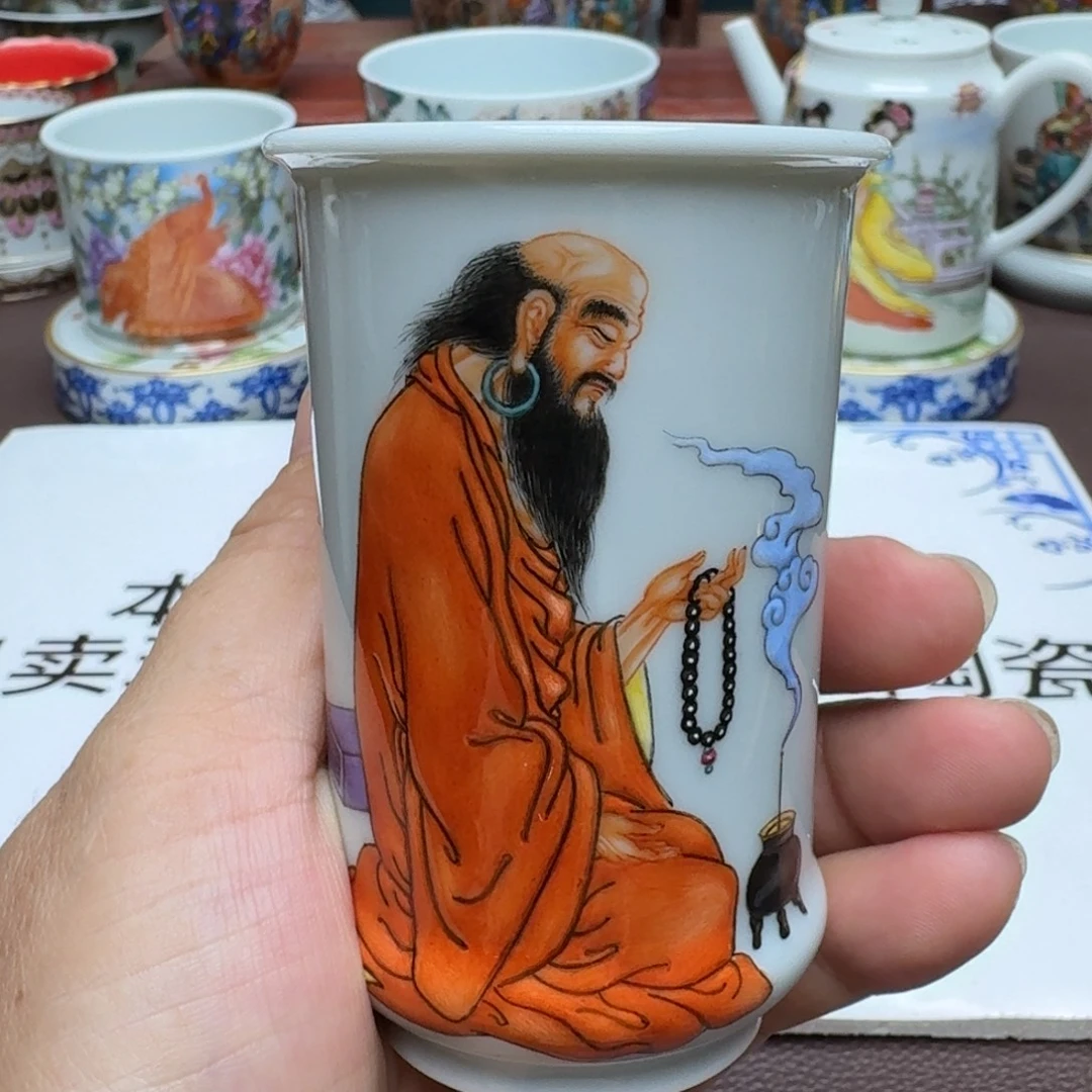 同***乐景德镇手工手绘展示