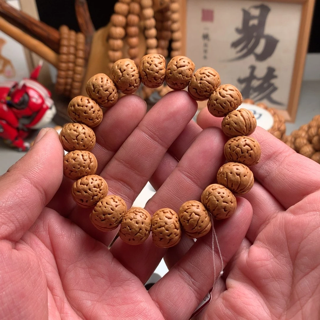 桃核手串【纽扣】1.6桃核手串