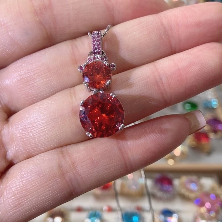 66锆石（处理）吊坠