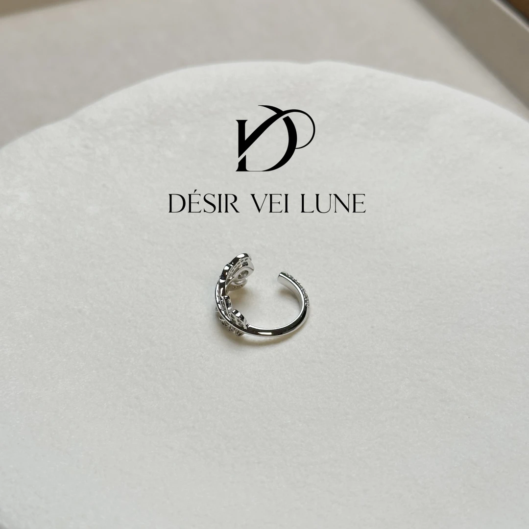 铜合金合成锆石戒指 戒指4462气质