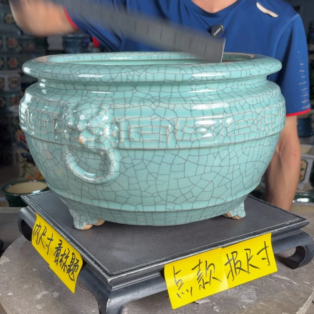 一风堂石湾花盆 内26*17