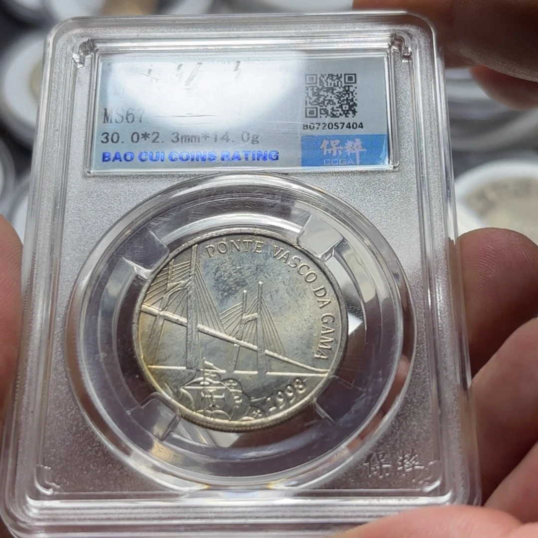银Ag800葡萄牙银币14克50%纯银