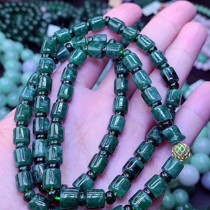 【闪购商品】翡翠毛衣链未镶嵌