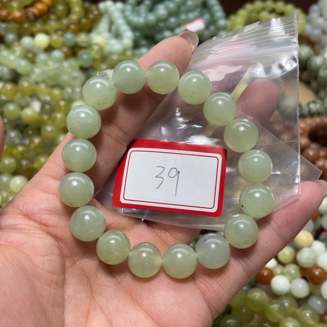 蛇纹石玉未镶嵌手串