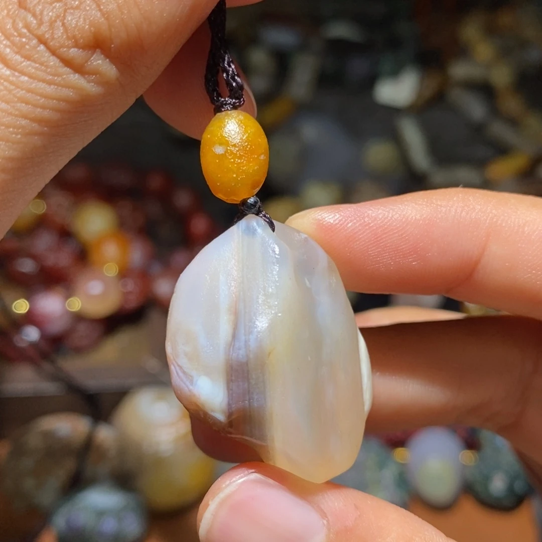 未镶嵌玛瑙/玉髓珠宝半成品