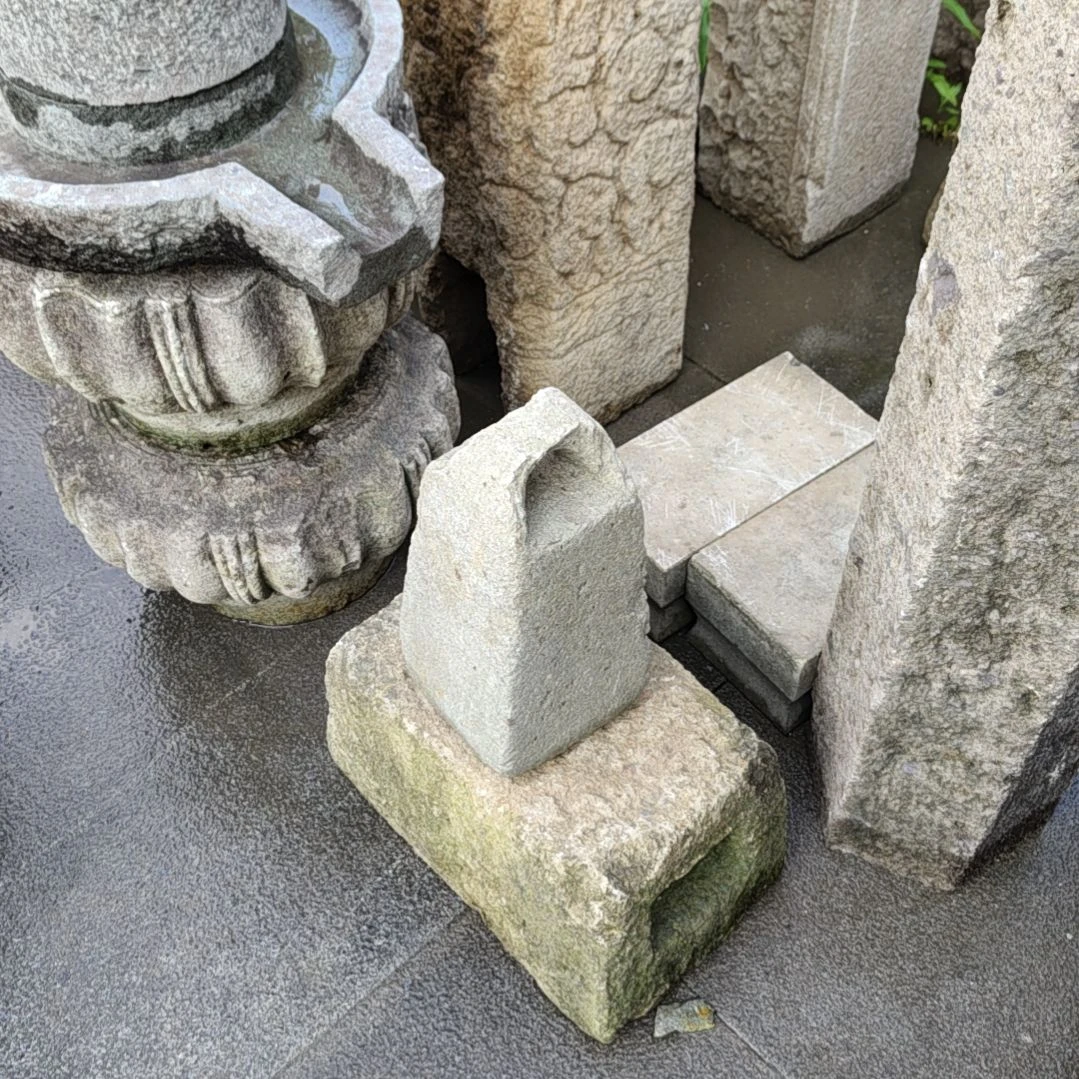 砖雕默**金青石秤砣包邮