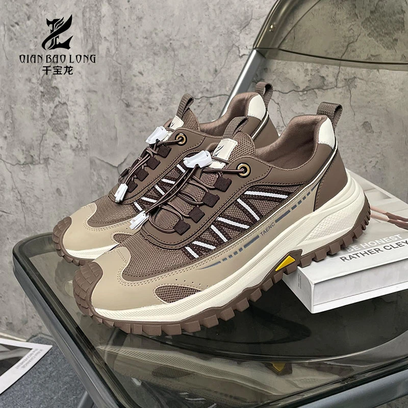 千宝龙踏步-男鞋新款时尚A4-12379夏季男士百搭透气防滑休闲鞋