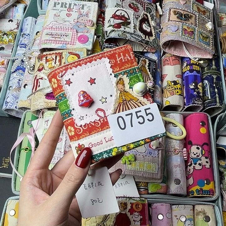 织绣豆豆本活页送纸0755