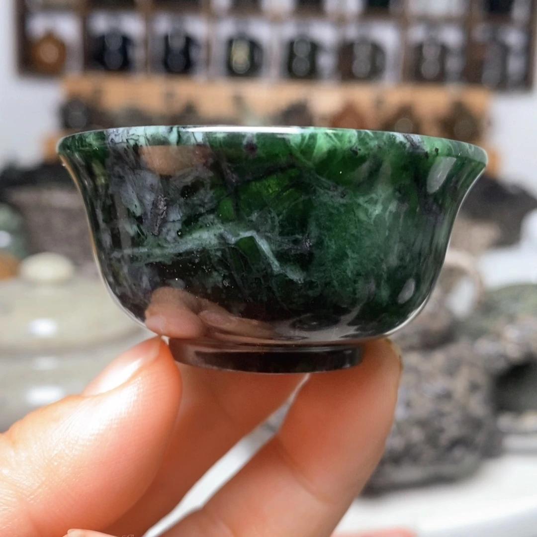 藏玉药王石福利款翻边杯35cc