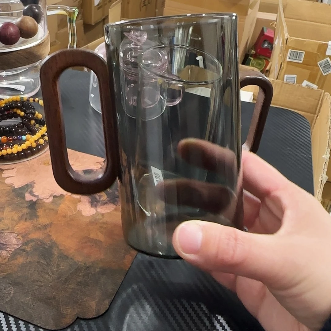 70高硼硅1只单杯木把