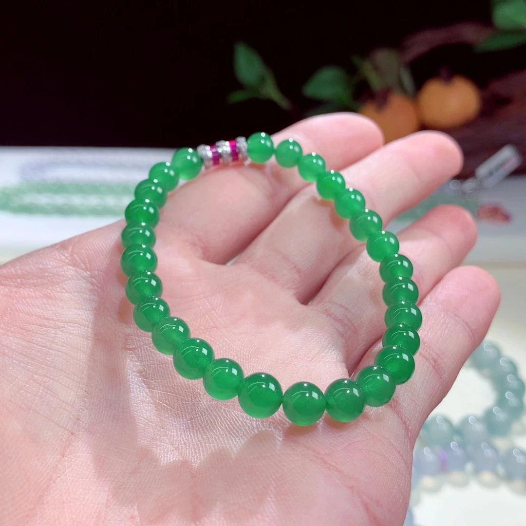 未镶嵌手链翡翠缅甸天然A货翡翠