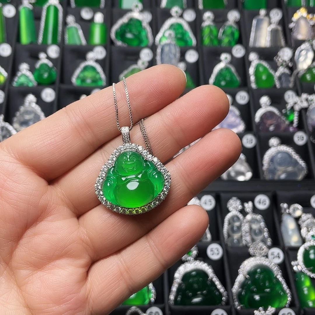 玛瑙/玉髓合金颈饰