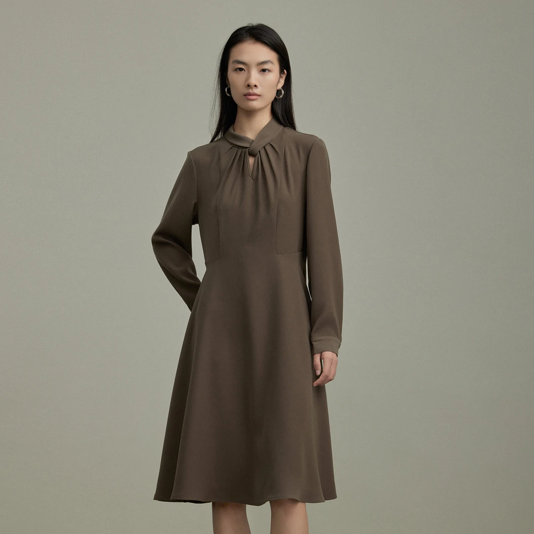 【粉丝专享】其用/新秋收腰连衣裙 8QM39831