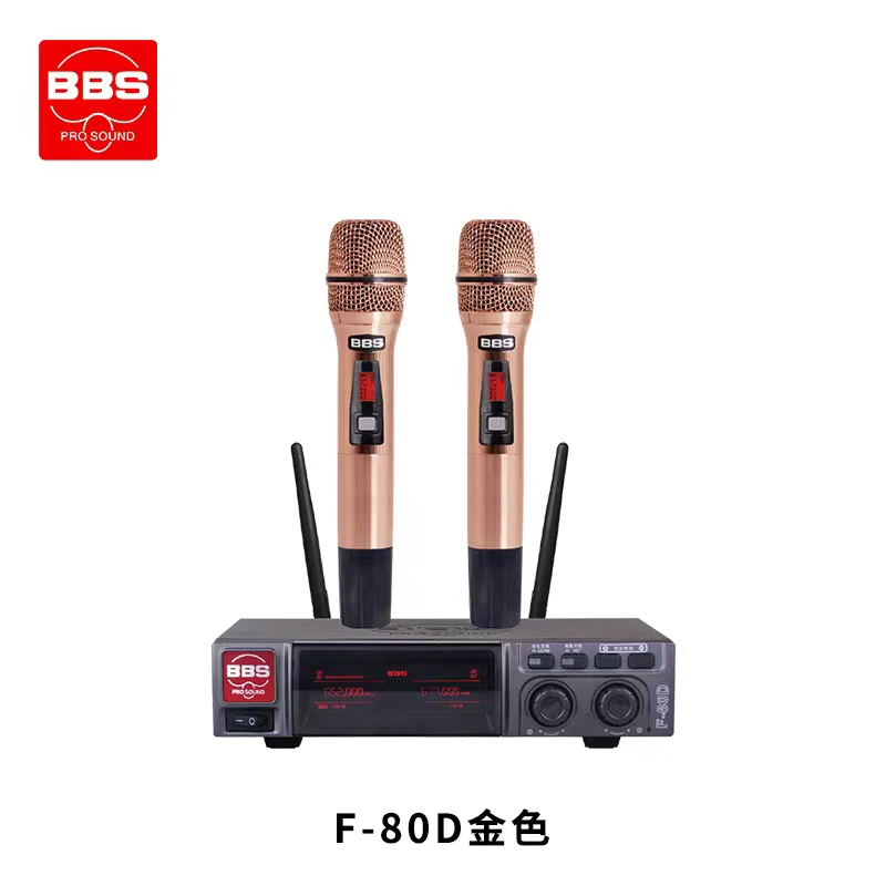 BBS F80D U-666D HK-2 U3300S一拖二无线话筒麦克风