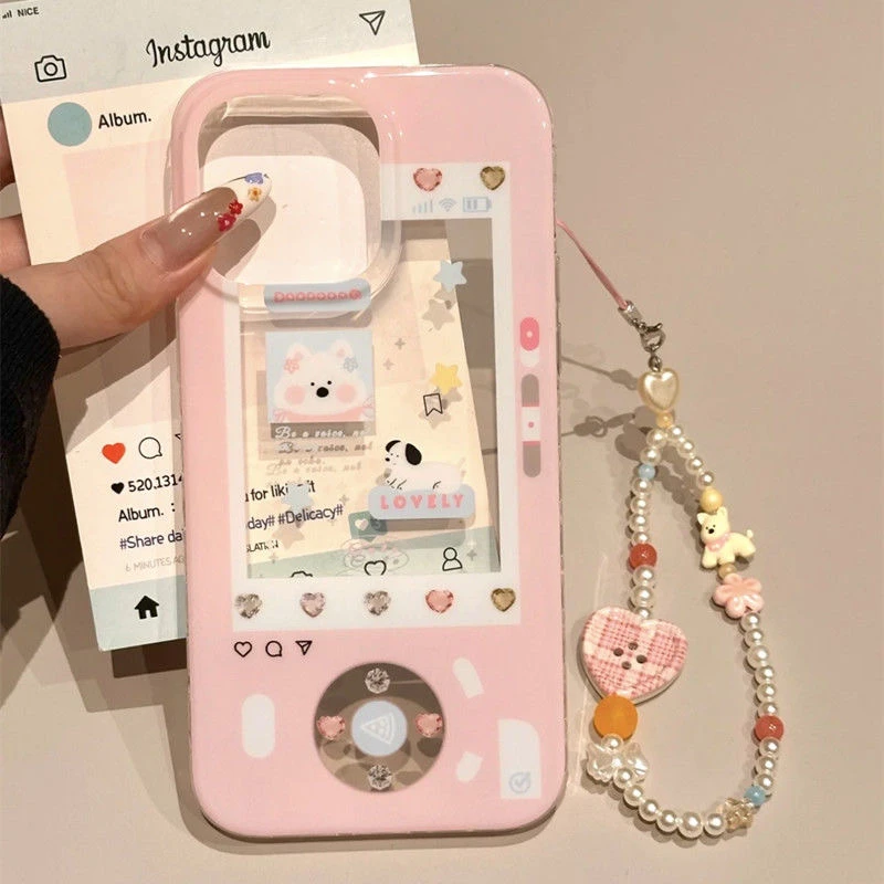 游戏机适用苹果16/15手机壳iphone13pro12女14小米oppo华为vivo