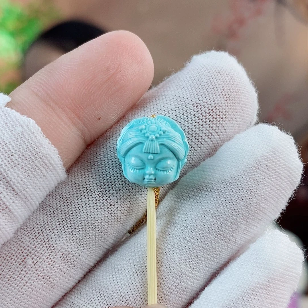 绿松石珠宝奇石未镶嵌