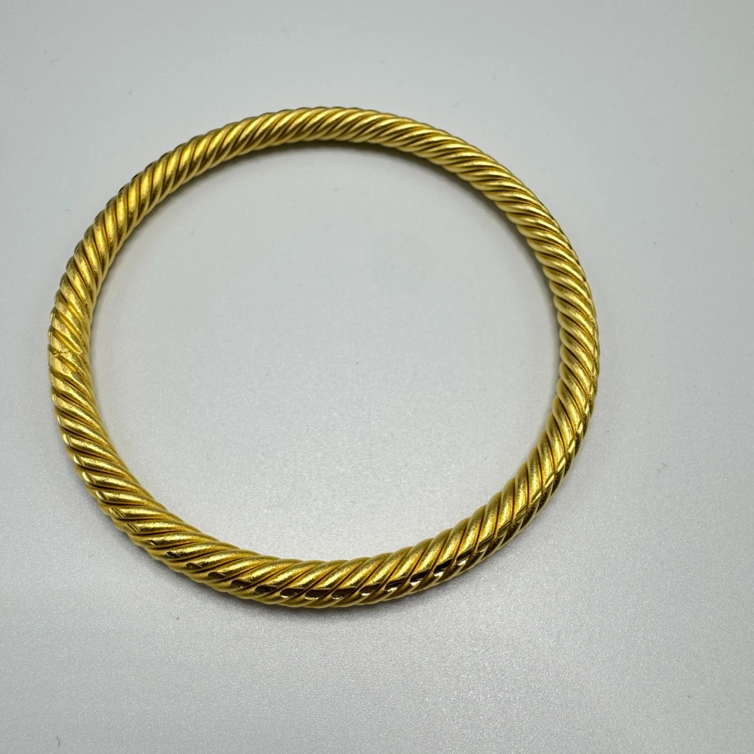 网红热门经典麻花手镯Y10