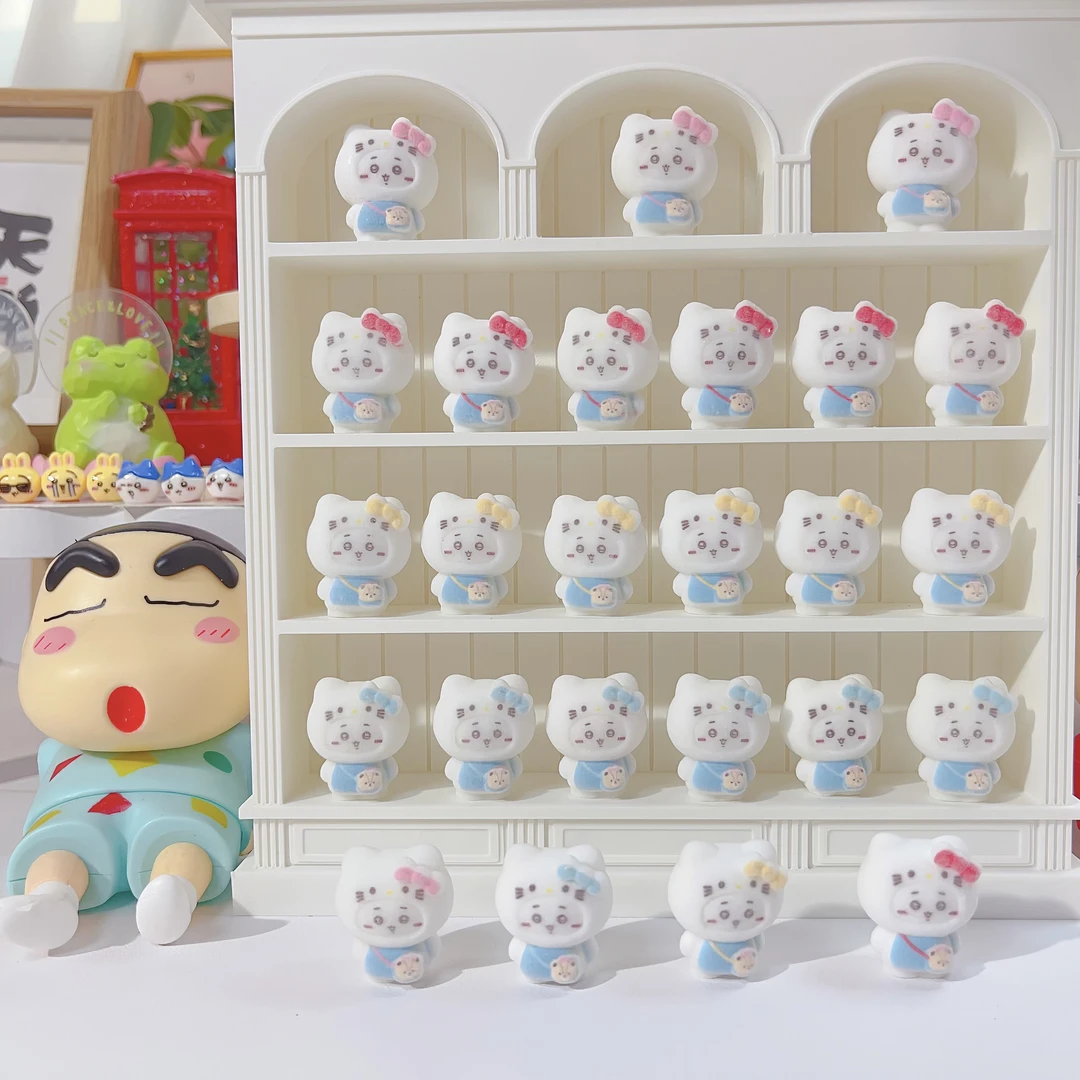 图图定制【植绒kt头套吉伊】定制食玩卡通树脂配件