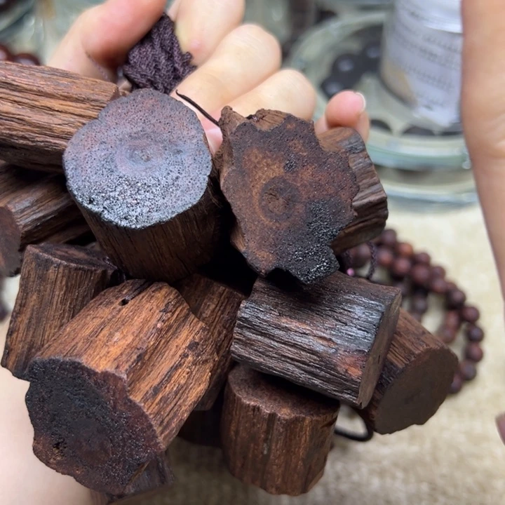 降真香缅甸小叶降真香随形吊坠