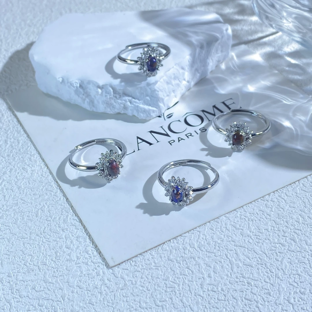 天然水晶戒指多样性随机发货25