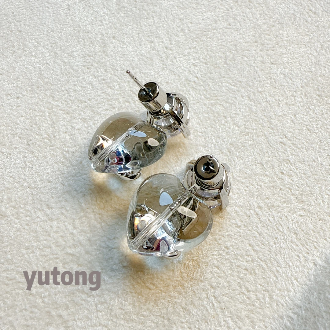 铜合金树脂耳饰 【雨桐轻奢饰品】耳环YT01132