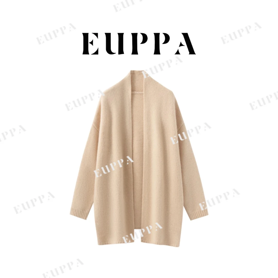 【轻奢老钱】纯羊绒3针5股加厚保暖气质纯色女山羊绒衫QHWSY-W575