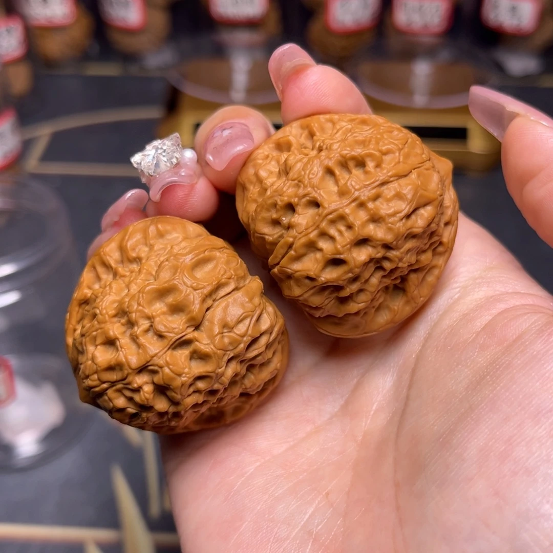 吊坠文玩核桃大团圆43肚子42边