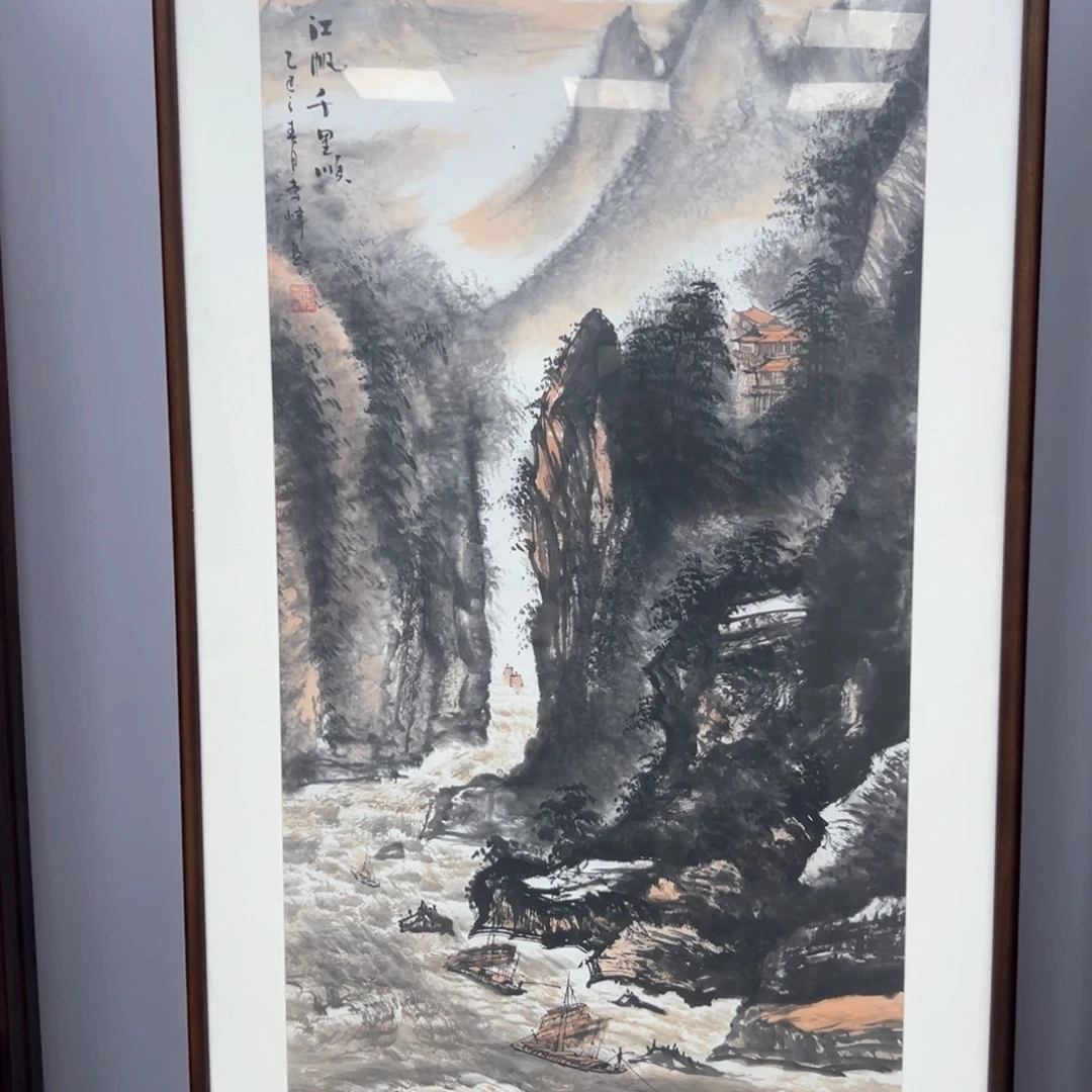 国画国画作品多次在国内外