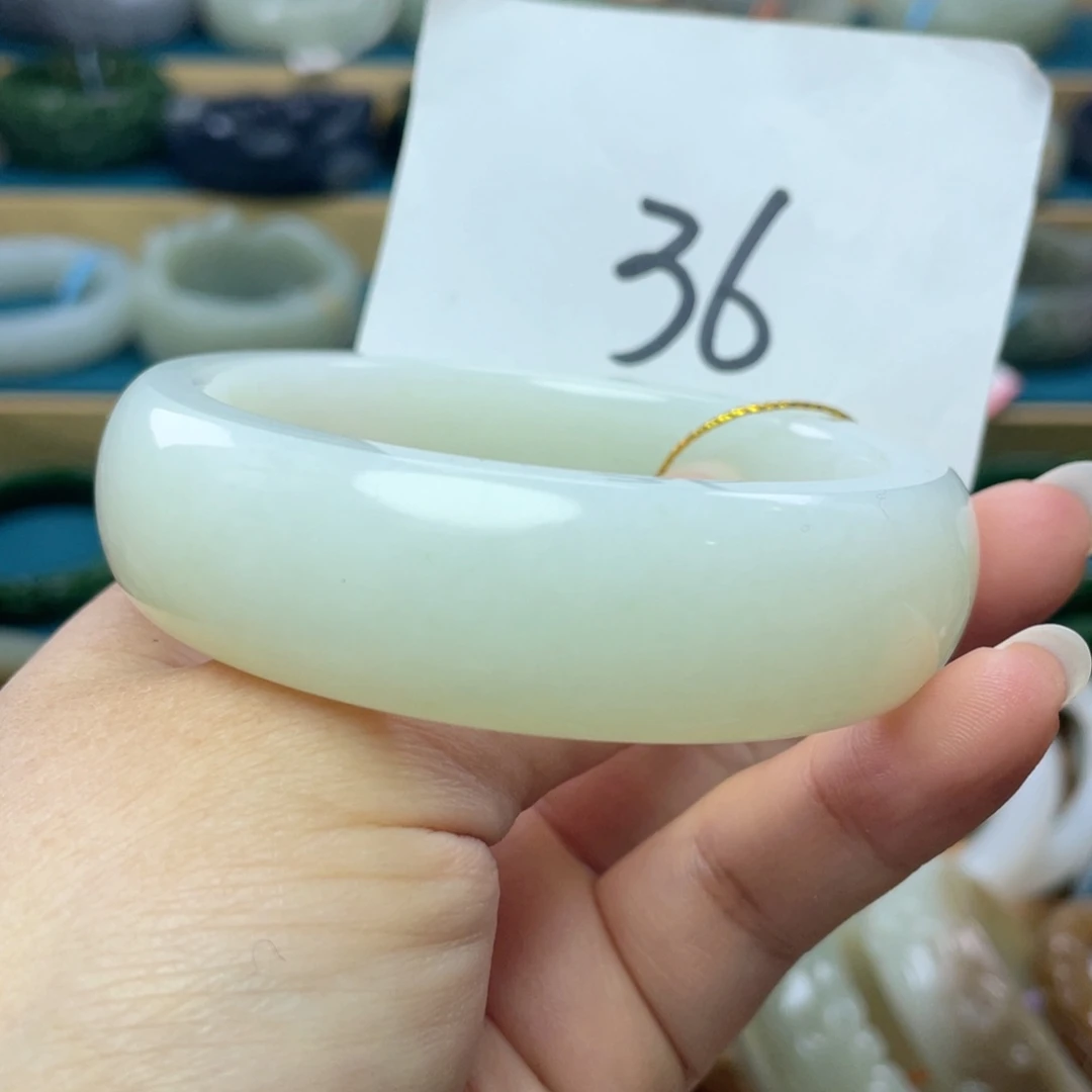 未镶嵌手镯和田玉圈口59