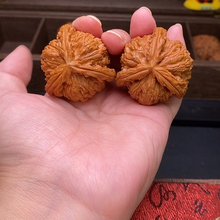 飞***牛把件文玩核桃白奔