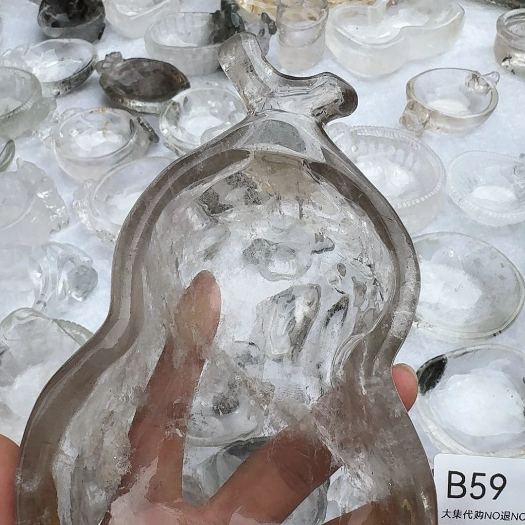百***女未镶嵌手链烟晶59