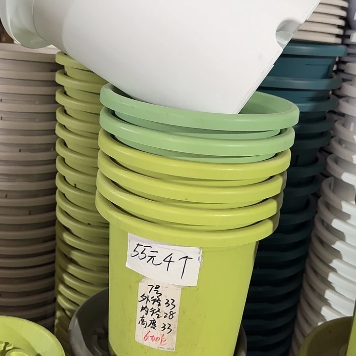 四季7#口径33无托纯白6个