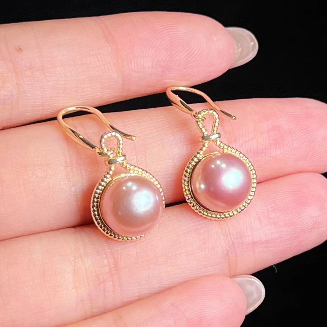 珍珠耳钩耳饰（尺寸：10*9.5mm）-BMG009