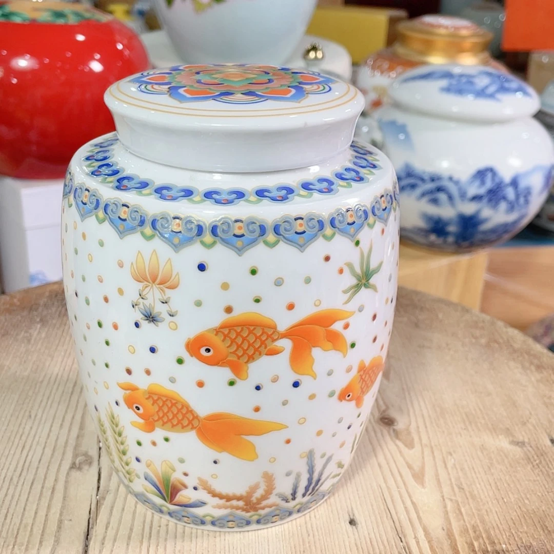 【闪购商品】罐陶瓷茶叶罐密封罐