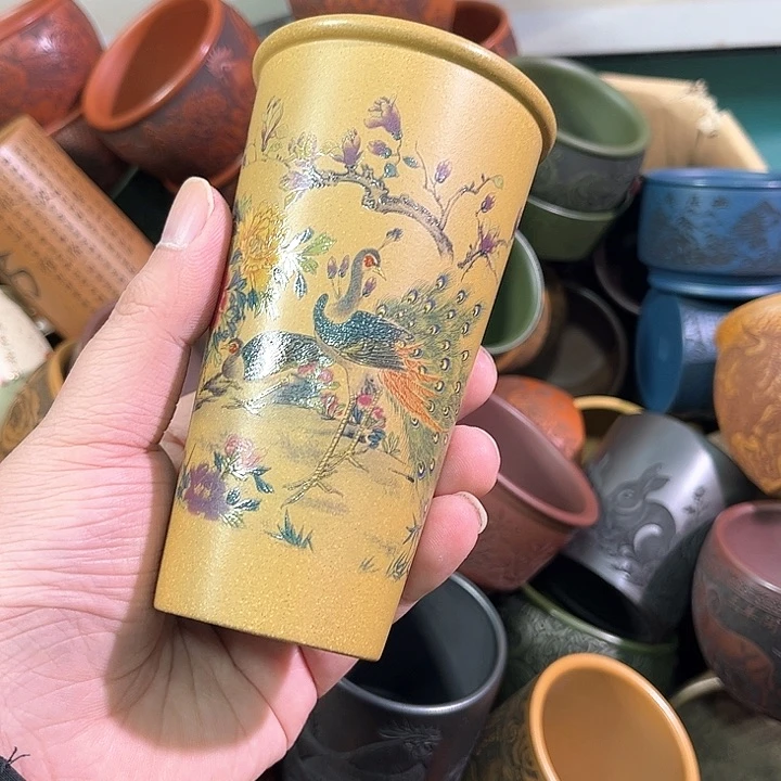 茶杯紫砂全手工紫砂主人杯
