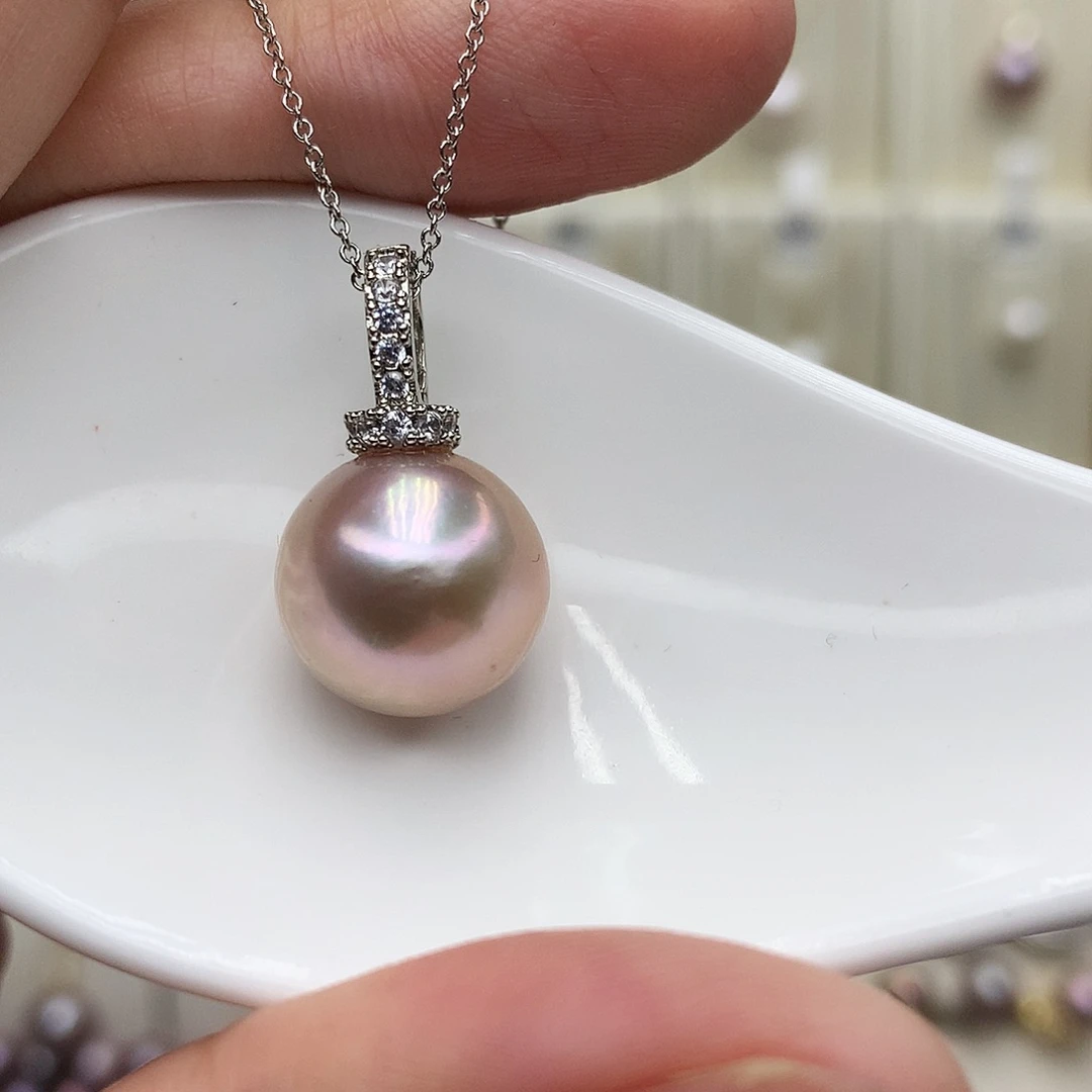 合金吊坠(赠链)淡水珍珠