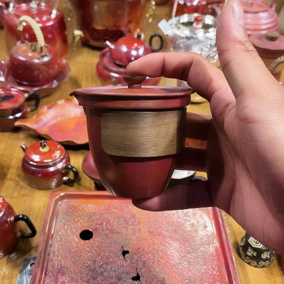 手抓壶小手工锻打工艺