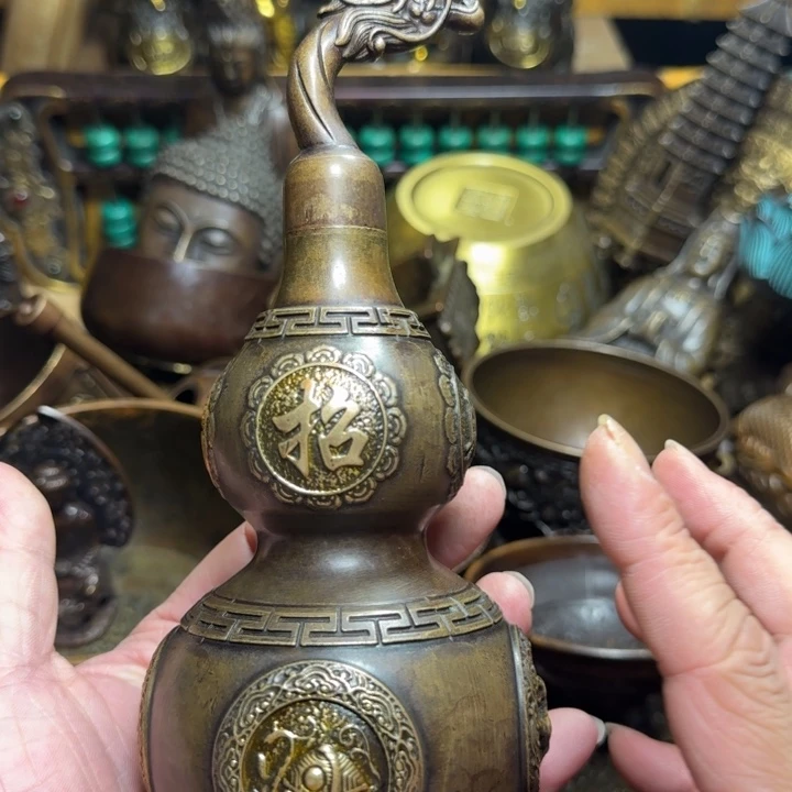 铜器摆件收收藏藏