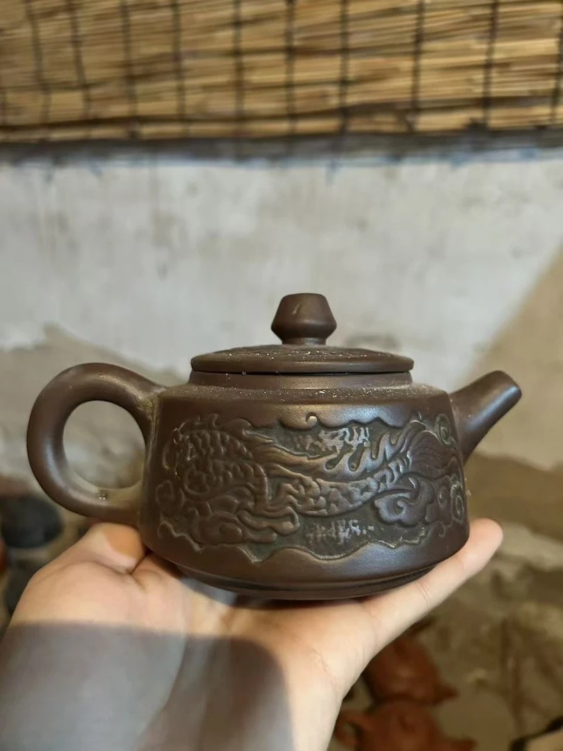 龙纹精美仿古壶如意壶