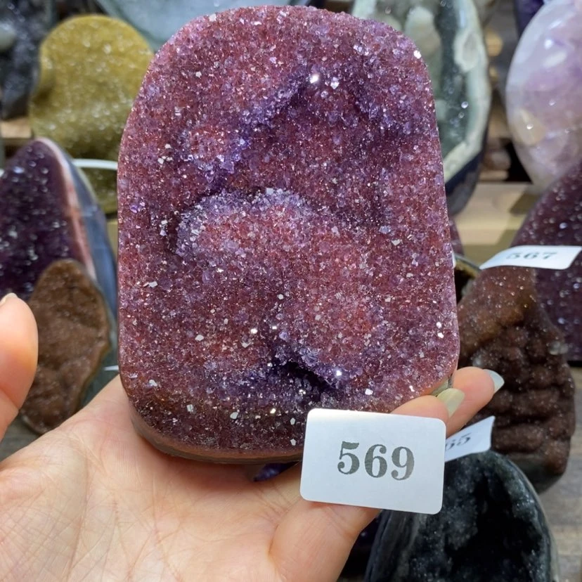 【闪购商品】未镶嵌大型摆件（非配饰）紫晶