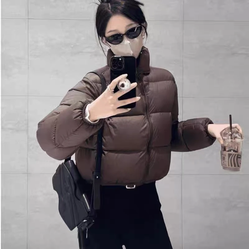 冬季保暖短款棉服长袖常规款棉服棉衣女款韩版加厚女装