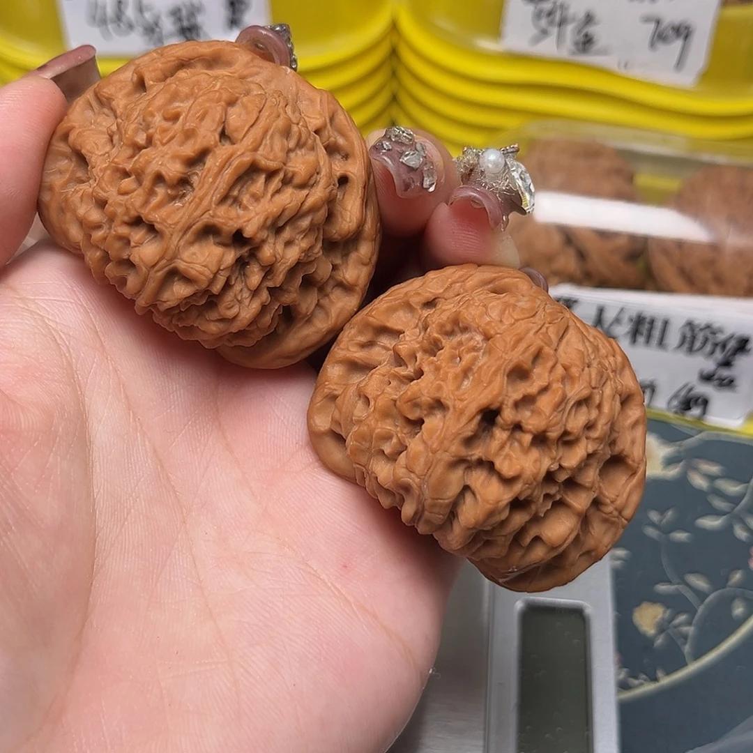 千***觞把件文玩核桃48-23576-02