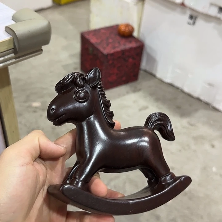 木黑檀木15木马一只