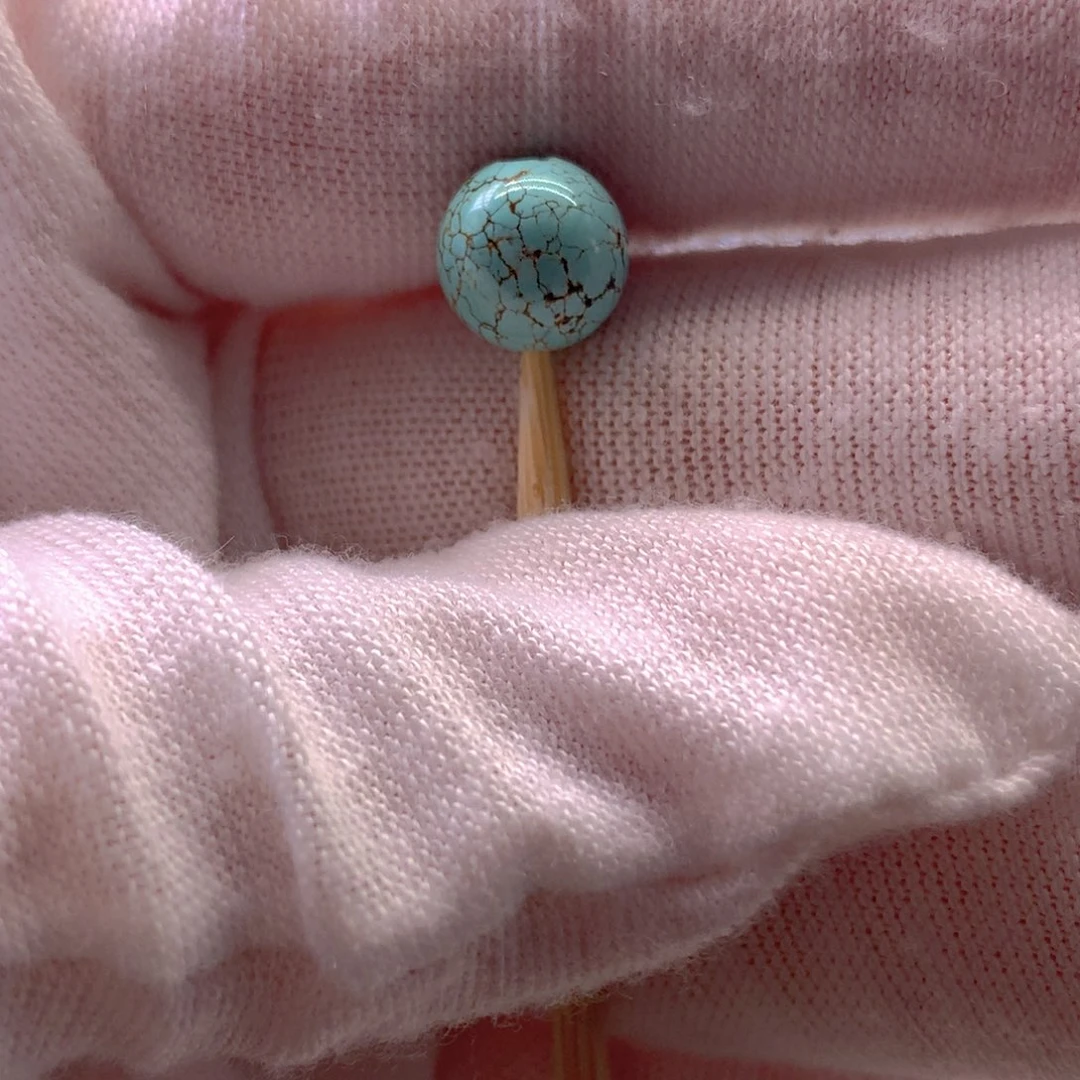 绿松石未镶嵌挂件