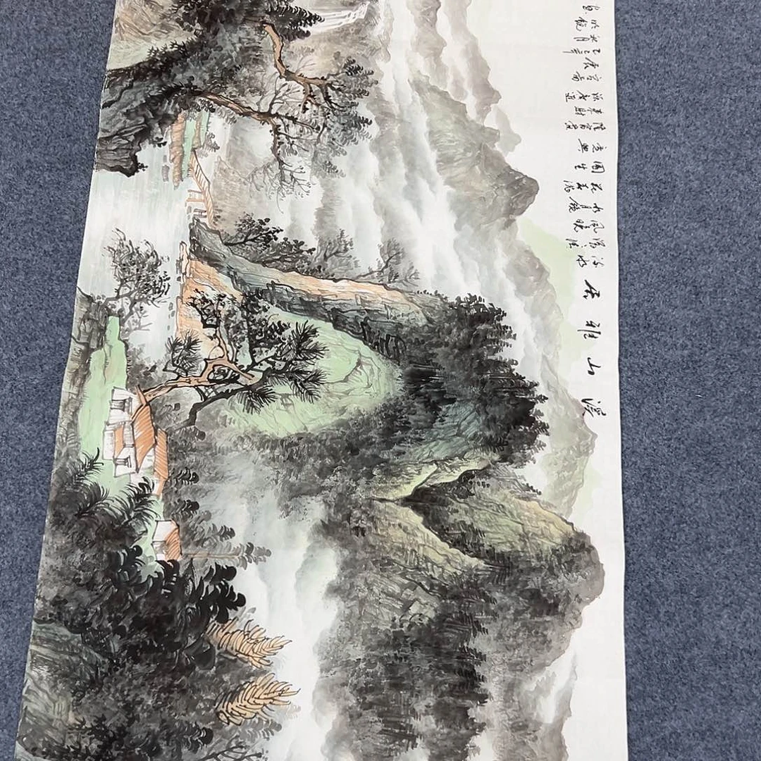 国画国画作品宣纸纯手绘