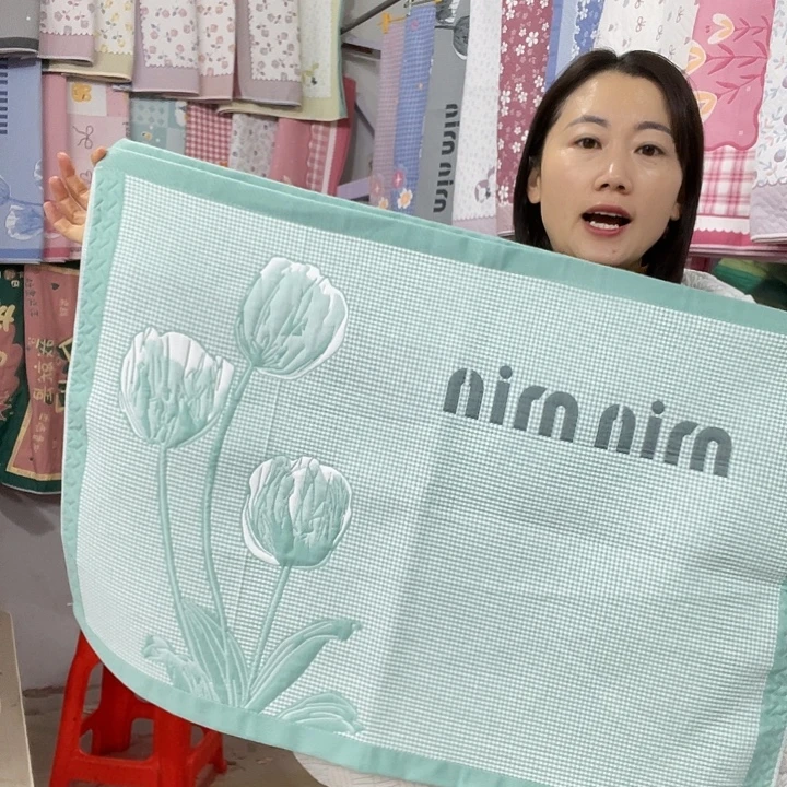 棉特价绿色郁金香